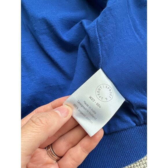 🔴Sproet &‎ Sprout - Cardigan stripe Squirrel Ultra blue - Picture 6 of 7